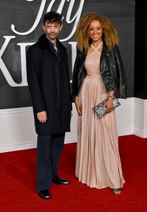 ˜Jay Kelly™ LA Premiere James Frain and Iliona Blanc arriving to the Los Angeles premiere of Jay Kelly at the Egyptian Theatre on November 11, 2025 in Hollywood, Ca. Hollywood Egyptian Theatre California USA Copyright: xLisaxOConnor xAFF-USA.COMx
