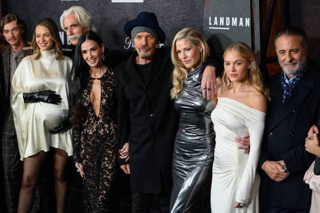 11 November 2025 New York, New York Kayla Wallace, Demi Moore, Sam Elliott, Billy Bob Thornton, Ali Larter, Michelle Lee Randolph, Andy Garcia Landman Season Two New York Premiere held at Alice Tully Hall Photo Credit Christopher Smith AdMedia 450538 2025 11 11 New York New York United States  Copyright: xAdMediax STAR_450538_070
