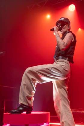 G Flip performs at Manchester Academy Australian musician G Flip (Georgia Claire Flipo) performs at Manchester Academy, Manchester, England, 11th November 2025, Credit:Mike Gray Avalon  Copyright: xMikexGrayx xAvalonx 1051885984