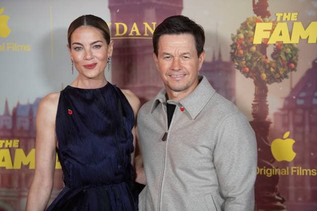 The Family Plan 2 World Premiere Arrivals at Curzon Mayfair, London, UK (L-R) - Michelle Monaghan and Mark Wahlberg attends The Family Plan 2 World Premiere at Curzon Mayfair, London, England, UK on Tuesday 11 November, 2025., Credit:Justin Ng Avalon UK, England, London, Curzon Mayfair  Copyright: xJustinxNgx xAvalonx 1051890755