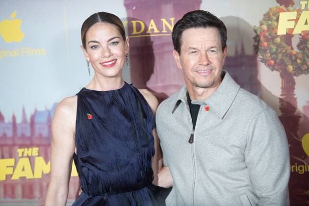 The Family Plan 2 World Premiere Arrivals at Curzon Mayfair, London, UK (L-R) - Michelle Monaghan and Mark Wahlberg attends The Family Plan 2 World Premiere at Curzon Mayfair, London, England, UK on Tuesday 11 November, 2025., Credit:Justin Ng Avalon UK, England, London, Curzon Mayfair  Copyright: xJustinxNgx xAvalonx 1051890756