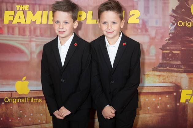 The Family Plan 2 World Premiere Arrivals at Curzon Mayfair, London, UK Theodore Lindsay and Peter Lindsay attends The Family Plan 2 World Premiere at Curzon Mayfair, London, England, UK on Tuesday 11 November, 2025., Credit:Justin Ng Avalon UK, England, London, Curzon Mayfair  Copyright: xJustinxNgx xAvalonx 1051890829