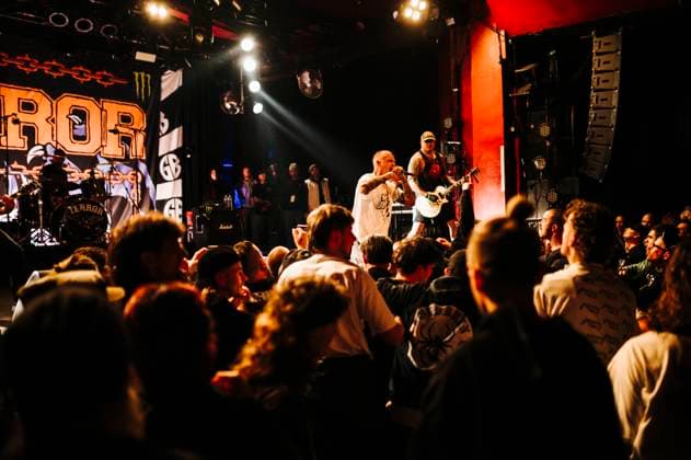 Konzert der Band Terror in Berlin Konzert der US-amerikanischen Hardcore Band Terror, am 11.11.2025 im Berliner Astra Kulturhaus., Berlin Berlin Deutschland Friedrichshain
