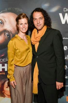 abb- Toni-Maria Anschütz und Enis Rotthoff zu Gast auf dem roten Teppich bei der Berlin Premiere des Kinofilms DAS LEBEN DER WÜNSCHE WUENSCHE im UCI East Side Gallery Berlin, am 11.11.2025 in Berlin Berlin Deutschland
