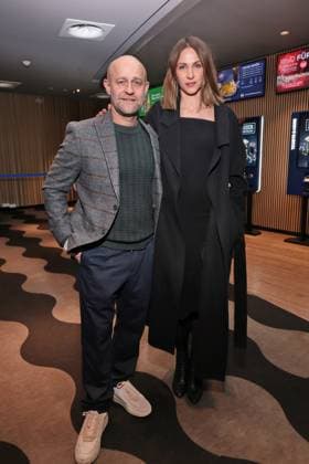 11.11.2025, Jürgen Vogel und Natalia Belitski zur Premiere von Das Leben Der Wünsche, UCI East Side Gallery, Berlin, Berlin
