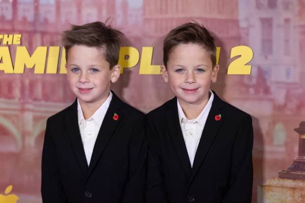 The Family Plan World Premiere Cast and Guests attend The Family Plan 2 World Premiere Featuring: Peter Lindsay, Theodore Lindsay Where: London, United Kingdom When: 11 Nov 2025 Credit: Phil Lewis WENN London United Kingdom Copyright: xPhilxLewis WENNx wenn40781057 PLAAx wenn40781057