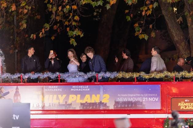 The Family Plan World Premiere Cast and Guests attend The Family Plan 2 World Premiere Featuring: Cast Where: London, United Kingdom When: 11 Nov 2025 Credit: Phil Lewis WENN London United Kingdom Copyright: xPhilxLewis WENNx wenn40781007 PLAAx wenn40781007
