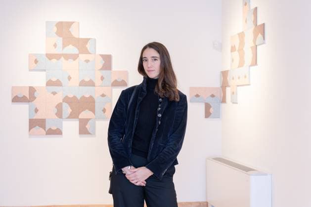 Benedetta Casini, curator of BIENALSUR, during the press preview of the Bienalsur 2025 exhibition Invocations in Rome  Copyright: xMatteoxNardonex xipa-agency.netx xMatteoxNardonex IPA_Agency_IPA67861783