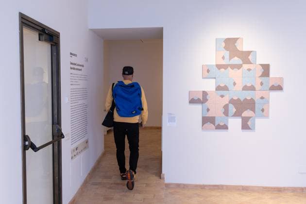 Press preview of the Bienalsur 2025 exhibition Invocations at the Spanish Embassy in Italy in Piazza Navona, Rome.  Copyright: xMatteoxNardonex xipa-agency.netx xMatteoxNardonex IPA_Agency_IPA67861845