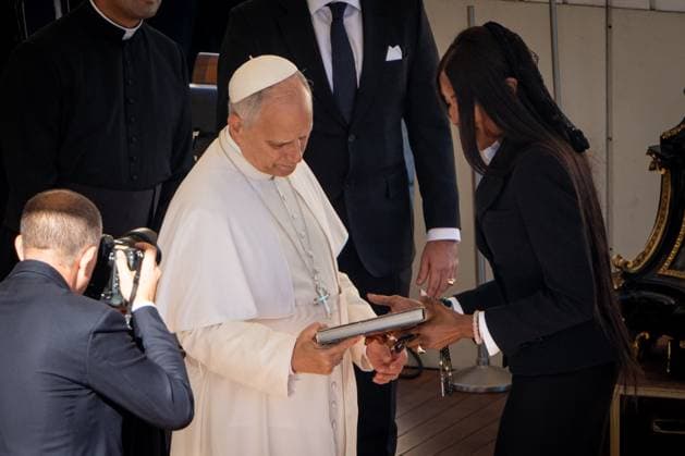 Naomi Campbell attends Pope Leo XIV traditional Wednesday General Audience in St. Peter s Square in Vatican City, Vatican, on 12 November 2025. British supermodel and actress Naomi Campbell attends Pope Leo XIV traditional Wednesday General Audience in St. Peter s Square in Vatican City, Vatican, on 12 November 2025., Credit:Stefano Costantino TTL Avalon Vatican, Vatican City  Copyright: xStefanoxCostantinoxTTLx xAvalonx 1051999571