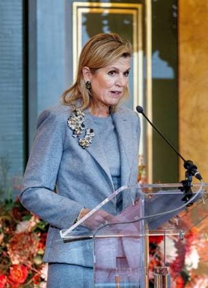 Launch of the Financially Healthy Netherlands Foundation - The Hague Queen Maxima at the launch of the Financially Healthy Netherlands Foundation in The Hague, Netherlands on November 12, 2025. Photo by Bruno Press ABACAPRESS.COM The Hague Netherlands  Copyright: xBrunoxPress ABACAx