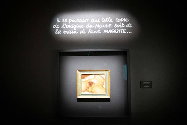 Exhibition of Philippe Geluck - Paris AJ This photo is an illustration showing the corridors, paintings, drawings, Statue statues and artworks of the exhibition during the opening of the exhibition (vernissage) of Philippe Geluck, author of the comic book (Bande dessinee, BD, Livre) strip Le Chat at the Maillol Museum in Paris, France on November 12, 2025. Photo by Alexis Jumeau ABACAPRESS.COM Paris France  Copyright: xJumeauxAlexis ABACAx