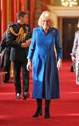 English National Ballet reception Queen Camilla, Patron of the English National Ballet, arriving for a reception with staff, dancers, and supporters to celebrate the company s 75th anniversary and recognise the heritage, innovative creation of new works, and their learning and engagement programme, at Buckingham Palace in central London. Picture date: Wednesday November 12, 2025., Credit:Yui Mok Avalon UK, London Copyright: xYuixMokx xAvalonx 1052047389