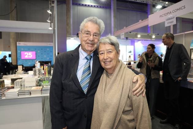 Eröffnung BUCH WIEN 2025 Wien, Messe, 12. 11. 2025 Heinz FISCHER - Margit FISCHER