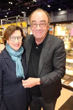 Eröffnung BUCH WIEN 2025 Wien, Messe, 12. 11. 2025 Robert MENASSE mit Frau