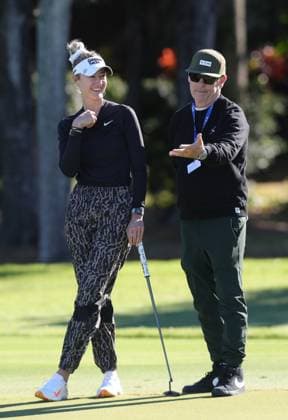BELLEAIR, FL - NOVEMBER 12: Nelly Korda at the Pro Am for The Annika driven by Gainbridge at Pelican on November 12, 2025 at the Pelican Golf Club in Belleair, Florida. Copyright: xmpi34x