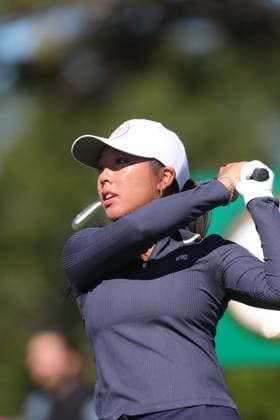 BELLEAIR, FL - NOVEMBER 12: Lauryn Nguyen at the Pro Am for The Annika driven by Gainbridge at Pelican on November 12, 2025 at the Pelican Golf Club in Belleair, Florida. Copyright: xmpi34x