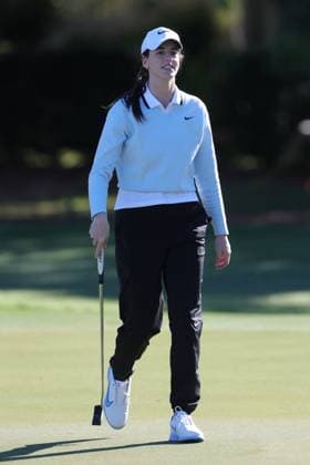 BELLEAIR, FL - NOVEMBER 12: Caitlin Clark at the Pro Am for The Annika driven by Gainbridge at Pelican on November 12, 2025 at the Pelican Golf Club in Belleair, Florida. Copyright: xmpi34x