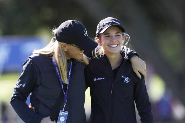 BELLEAIR, FL - NOVEMBER 12: Vanessa Trump and Kai Trump at the Pro Am for The Annika driven by Gainbridge at Pelican on November 12, 2025 at the Pelican Golf Club in Belleair, Florida. Copyright: xmpi34x