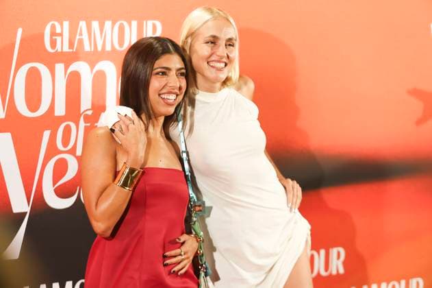 Africa Adalia und Maria Escarmiento bei der Verleihung der Glamour Women of the Year Awards 2025 im Teatro Barcelo. Madrid, 12.11.2025