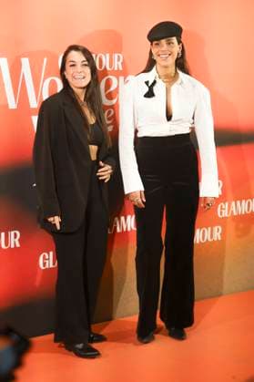 Ana Legazpi und Carolina Moyano bei der Verleihung der Glamour Women of the Year Awards 2025 im Teatro Barcelo. Madrid, 12.11.2025