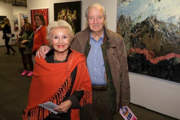 joost Affordable Art Fair- Heinrich und Annette von Rantzau zu Gast bei der Vernissage zur eroeffnung der Affordable Art Fair Ausstellung in der Hamburg Messe am 12.11.2025 Hamburg Deutschland *** joost Affordable Art Fair Heinrich and Annette von Rantzau as guests at the vernissage for the opening of the Affordable Art Fair exhibition at the Hamburg Messe on 12 11 2025 Hamburg Germany