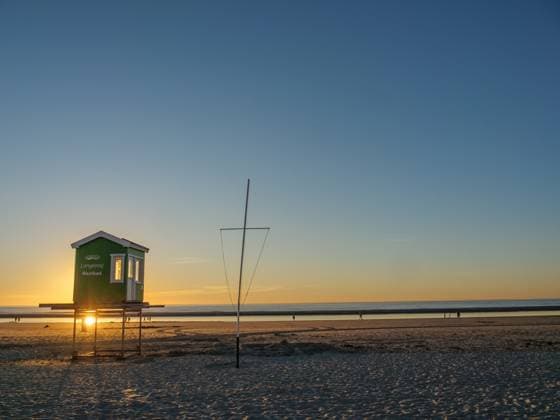 Sonnenuntergang am Strand von Langeoog *** Sunset on Beach from Langeoog 1134304041