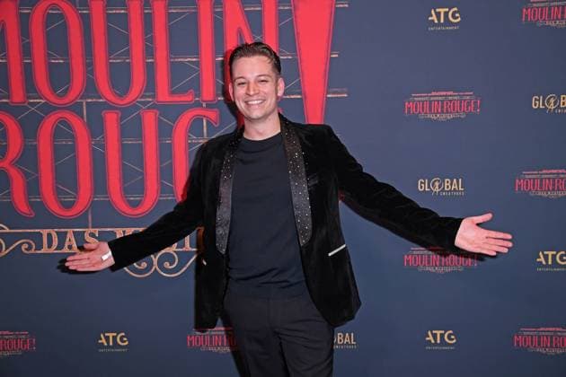 Marcel Mayr bei der Premiere von Sarah Engels bei Moulin Rouge! Das Musical im Musical Dome in Köln am 13.11.2025