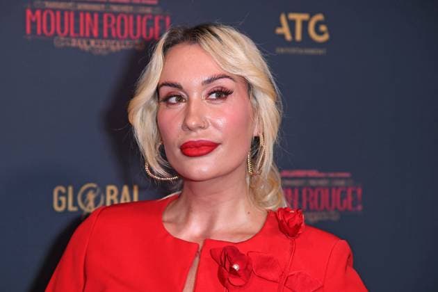 Sarah Bora (Ehefrau Eko Fresh) bei der Premiere von Sarah Engels bei Moulin Rouge! Das Musical im Musical Dome in Köln am 13.11.2025