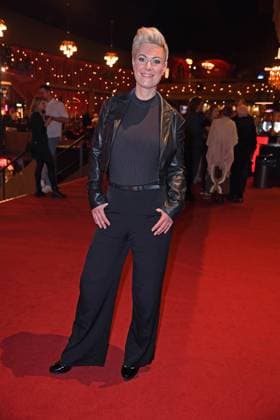 Carola Holzner aka Doc Caro bei der Premiere von Sarah Engels bei Moulin Rouge! Das Musical im Musical Dome in Köln am 13.11.2025