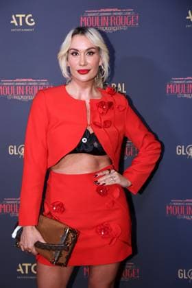 Sarah Bora bei der Premiere der neuen Hauptdarstellerin (SarahEngels) vom Musical Moulin Rouge am 13.11.2025 in Koeln Moulin Rouge Musical feiert Premiere mit neuer Hauptdarstellerin in Koeln