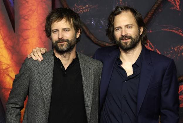Stranger Things Season 5, Volume 1 screening at the Odeon Luxe, London The Duffer Brothers - Ross Duffer and Matt Duffer at the Stranger Things Season 5, Volume 1 screening at the Odeon Luxe Leicester Square in London, England. London Odeon Luxe, Leicester Square UK Copyright: xFredxDuvalx