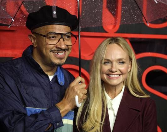 Stranger Things Season 5, Volume 1 screening at the Odeon Luxe, London Jade Jones and Emma Bunton at the Stranger Things Season 5, Volume 1 screening at the Odeon Luxe Leicester Square in London, England. London Odeon Luxe, Leicester Square UK Copyright: xFredxDuvalx