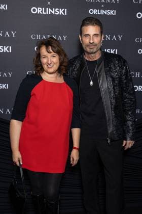 Maison Charnay x Richard Orlinski Event NB Anne Roumanoff and Richard Orlinski attends the Maison Charnay x Richard Orlinski Capsule Collection Launch At Atelier Vendome on November 14, 2025 in Paris, France. Photo by Nasser Berzane ABACAPRESS.COM Paris France  Copyright: xBerzanexNasser ABACAx