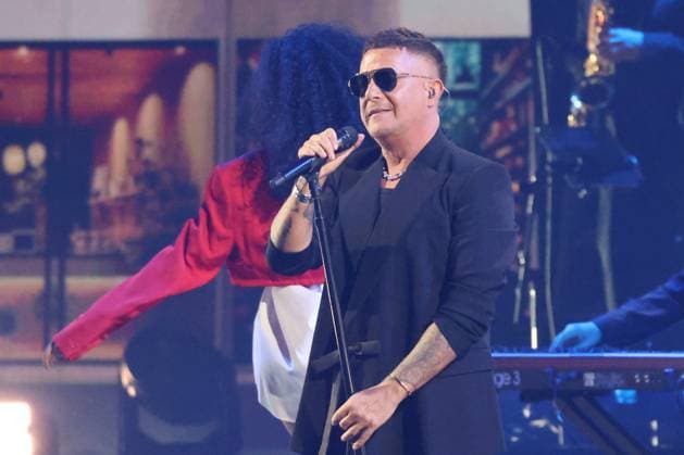 Spanish singer Alejandro Sanz performs at the Latin Grammy Awards ceremony in Las Vegas, United States, 13 November 2025. Latin Grammy Awards Ceremony 2025 in Las Vegas !ACHTUNG: NUR REDAKTIONELLE NUTZUNG!  Copyright: xOctavioxGuzmánx AME8955 20251114-55018531469_1