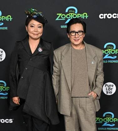 ˜Zootopia 2™ World Premiere Echo Quan and Ke Huy Quan arriving to Zootopia 2 world premiere held at the El Capitan Theatre on November 13, 2025 in Hollywood, Ca. Hollywood El Capitan Theatre California USA Copyright: xStarbuck AFF-USA.COMx