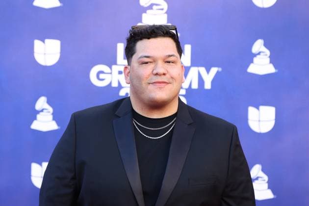 Big Jay arrives for the 26th annual Latin Grammy Awards at the MGM Garden Arena in Las Vegas, Nevada on Thursday, November 13, 2025.  LAV20251113032 JAMESxATOA