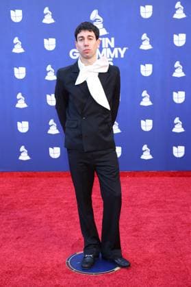 Conociendno Rusia arrives for the 26th annual Latin Grammy Awards at the MGM Garden Arena in Las Vegas, Nevada on Thursday, November 13, 2025.  LAV20251113050 JAMESxATOA