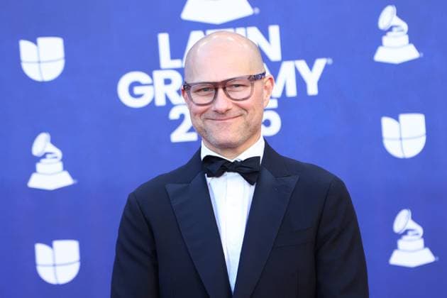 Colin Leonard arrives for the 26th annual Latin Grammy Awards at the MGM Garden Arena in Las Vegas, Nevada on Thursday, November 13, 2025.  LAV20251113014 JAMESxATOA