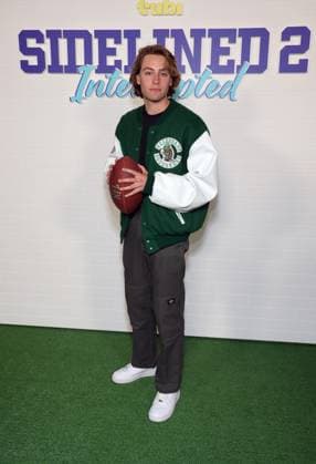 13 November 2025 - Los Angeles, California - Ryker Baloun. Los Angeles premiere of Tubis YA Original Film SIDELINED 2: INTERCEPTED held at Pacific Design Center. Los Angeles USA - ZUMAa123 20251113_zaa_a123_024 Copyright: xADx
