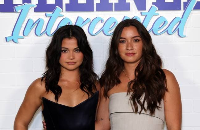 13 November 2025 - Los Angeles, California - Siena Agudong, Sydney Agudong. Los Angeles premiere of Tubis YA Original Film SIDELINED 2: INTERCEPTED held at Pacific Design Center. Los Angeles USA - ZUMAa123 20251113_zaa_a123_032 Copyright: xADx