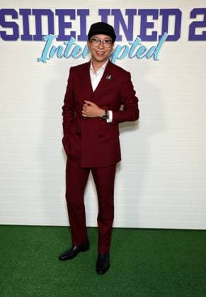 13 November 2025 - Los Angeles, California - Justin Wu. Los Angeles premiere of TubiÃ¢â‚¬â ¢s YA Original Film SIDELINED 2: INTERCEPTED held at Pacific Design Center. Los Angeles USA - ZUMAa123 20251113_zaa_a123_045 Copyright: xADx