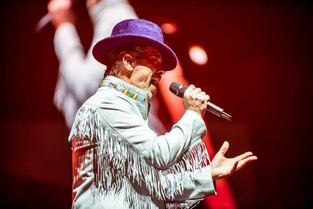 Music Concert - Jamiroquai - The Heels of Steel Tour 2025 Jason Kay of Jamiroquai Milan Unipol Forum Italy Copyright: xMirkoxFava TSCKx xLiveMediax LPM_2142547