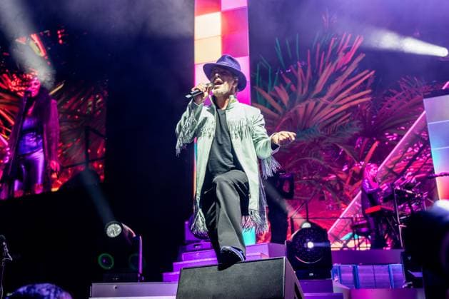 Music Concert - Jamiroquai - The Heels of Steel Tour 2025 Jason Kay of Jamiroquai Milan Unipol Forum Italy Copyright: xMirkoxFava TSCKx xLiveMediax LPM_2142568