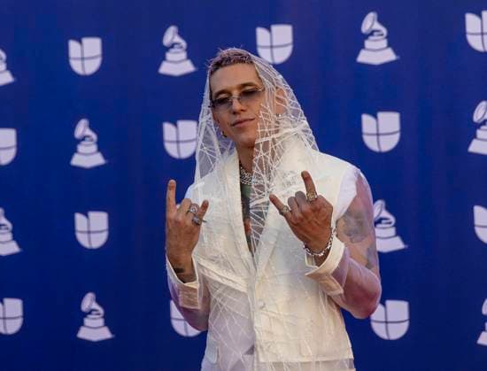Puerto Rican singer Lenny Tavarez attends the red carpet event for the 26th Annual Latin Grammy Awards ceremony at the MGM Grand Garden Arena in Las Vegas, Nevada, USA, 13 November 2025. Latin Grammy awarding ceremony in Las Vegas !ACHTUNG: NUR REDAKTIONELLE NUTZUNG!  Copyright: xArmandoxArorizox USA6354 20251114-55018532907_1