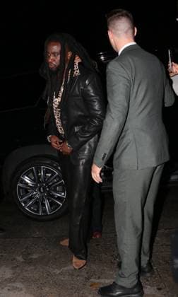 SHABOOZEY seen leaving GQ man of the year party at chateau marmont 13 November2 SHABOOZEY seen leaving GQ man of the year party at chateau marmont 13 November2025 MHD, Credit:MHD Avalon United States, CA, Los Angeles  Copyright: xMHDx xAvalonx 1052351337