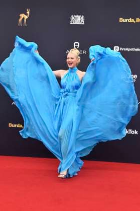 Franziska Knuppe bei der 77. Bambi-Verleihung 2025 in den Bavaria Filmstudios. München, 13.11.2025