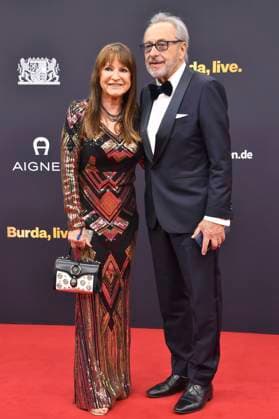 Wolfgang Stumph mit Ehefrau Christine Stumph bei der 77. Bambi-Verleihung 2025 in den Bavaria Filmstudios. München, 13.11.2025