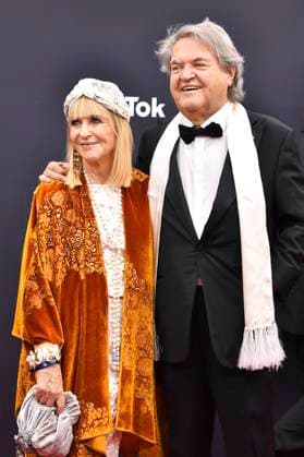 Patricia Riekel und Helmut Markwort bei der 77. Bambi-Verleihung 2025 in den Bavaria Filmstudios. München, 13.11.2025