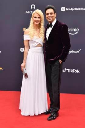 Natascha Grün und Param Multani bei der 77. Bambi-Verleihung 2025 in den Bavaria Filmstudios. München, 13.11.2025